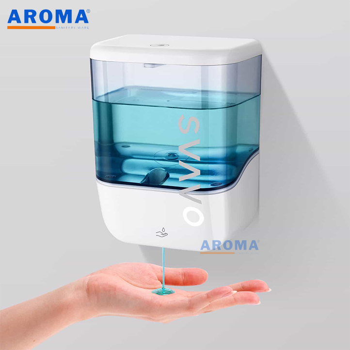 Bình đựng xà phòng cảm ứng tự động gắn tường SVAVO OS-0410